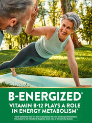 Open Nature's Truth B12 bottle with tablets ready for daily use.