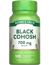 Nature's Truth Black Cohosh bottle front view for daily wellness