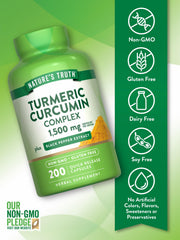 Nature's Truth Black Pepper Extract cap supports absorption during use