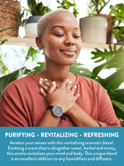Nature's Truth Breathe Easy shower-steam delivers a refreshing scent during baths.