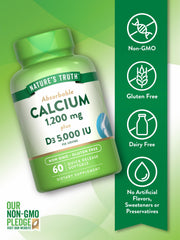 Nature's Truth Calcium 1200mg + D3 softgels capsules are easy to swallow