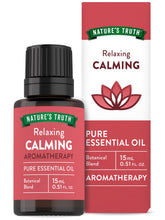 Nature's Truth Calming Pure Essential Oil bottle for diffuser aromatherapy and serene scents