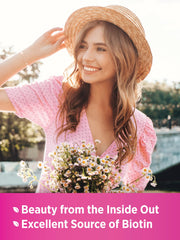 Nature's Truth collagen and coconut oil softgels highlighting skin and nail benefits