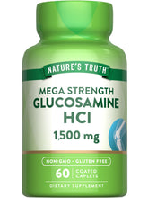 Nature's Truth Glucosamine HCl 1500mg bottle for daily joint support
