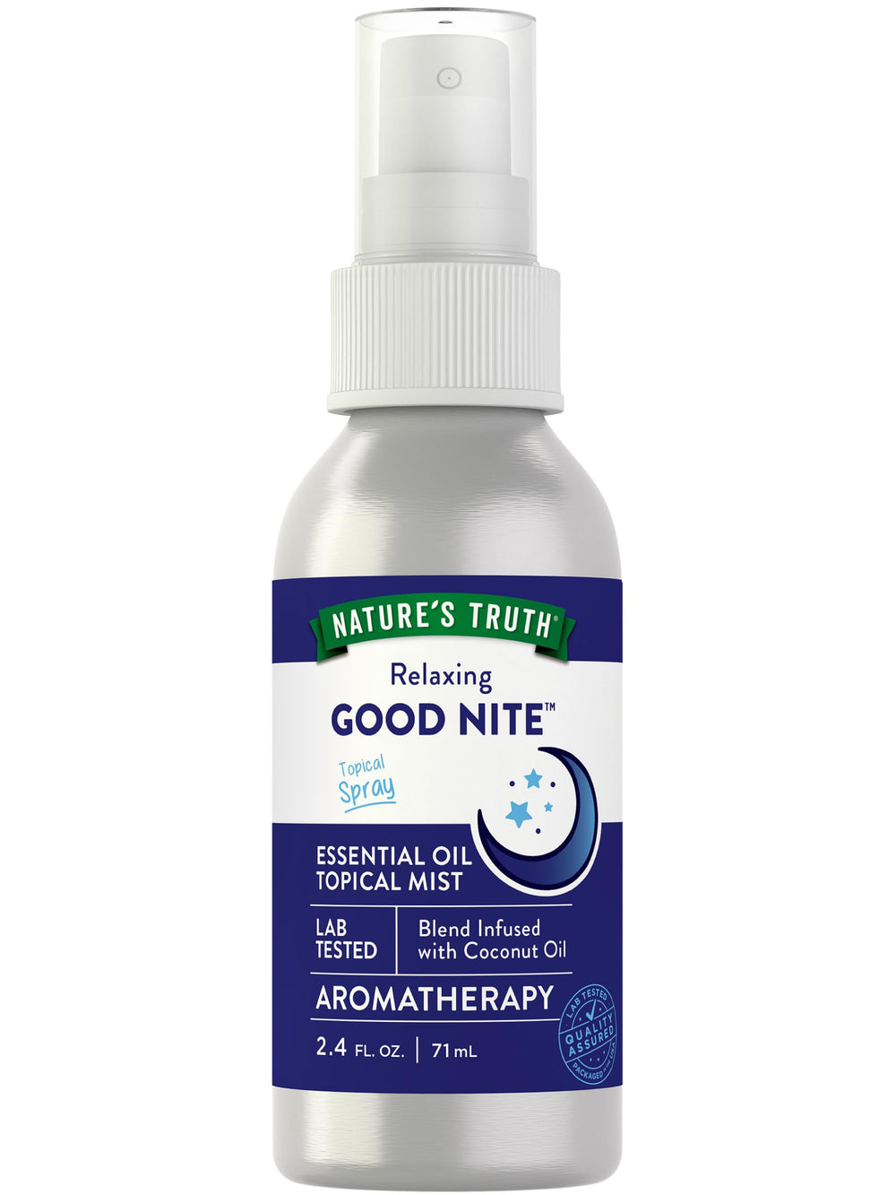 Nature's Truth Good Nite bottle for calming aromatherapy and easy topical use