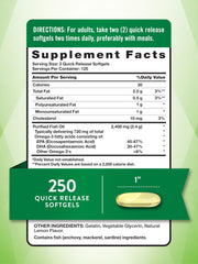 Nature's Truth lemon-flavored softgels beside a glass of water for easy intake.