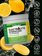 Nature's Truth mezcla limón en agua para bebida refrescante
