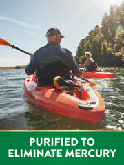 Bottle label shows 720 mg omega-3 per serving.