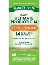 Nature's Truth probiotic bottle with 60 capsules for daily gut support.
