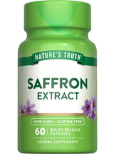 Nature's Truth saffron extract capsules for convenient daily use