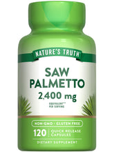 Nature's Truth Saw Palmetto Extract bottle for daily wellness support
