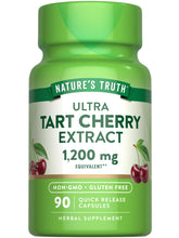 Nature's Truth Tart Cherry Extract capsules bottle ready for daily use.