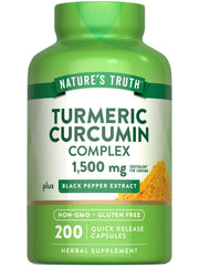 Nature's Truth Turmeric Curcumin Complex bottle in daily wellness routine