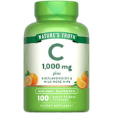 Nature's Truth Vitamin C 1000mg bottle ready for daily use