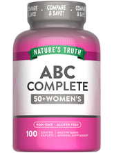 Nature's Truth Women's Fifty-Plus Multivitamin bottle front showing complete daily support