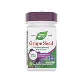 Nature's Way grape seed extract bottle highlighting daily antioxidant support