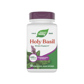 Nature's Way Holy Basil Premium Extract bottle for stress support