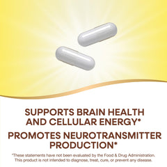 Nature's Way ingredients illustration on box highlights choline and inositol.
