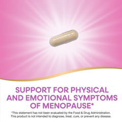 Nature's Way Premium Black Cohosh capsules pack shows convenient packaging for on-the-go routines