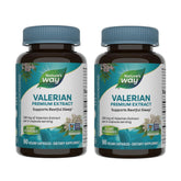 Nature's Way Valerian Premium Extract bottle front showing sleep support