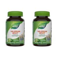 Nature's Way Valerian Root bottle for sleep support and relaxation