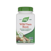 Nature's Way Wild Yam Root bottle with capsules for daily wellness support