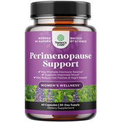 Nature's Craft Complete Perimenopause bottle for gentle symptom support.