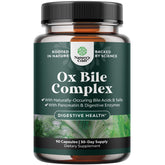 Nature's Craft Digestive Enzymes with Ox Bile bottle for improved fat digestion
