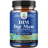 Natures Craft DIM bottle front shows the label and capsule count for balanced support.