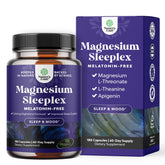 Nature's Craft high-absorption magnesium sleep bottle promotes calm nights