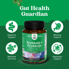Natures Craft label panel showing ingredients for colon care benefits.