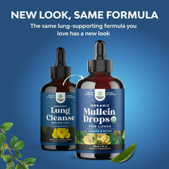 Natures Craft Mullein Drops pour shows easy daily dosing for respiratory care.