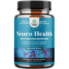 Natures Craft Nootropic Brain Supplement label close-up highlights clarity and trust.