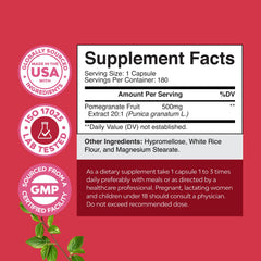 Close-up of Natures Craft capsules highlighting real fruit extract.