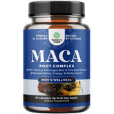 Nature's Craft potent black maca bottle for daily wellness support