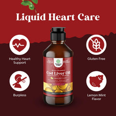 Natures Craft vitamin A and D cod liver oil contents labeled for bone and immune support.