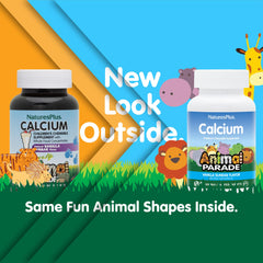 Close-up of Animal Parade Calcium chews illustrating fun animal shapes and kid-friendly flavor.