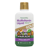NaturesPlus Animal Parade Gold bottle label for daily kids' nutrition support.