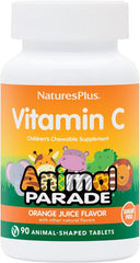 NaturesPlus Animal Parade vitamin C with fruit extracts for immune support