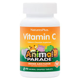 NaturesPlus Animal Parade orange-flavored chewable for kids' daily vitamin C