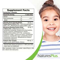 NaturesPlus Animal Parade vegan gluten-free badge on bottle, suitable for plant-based diets