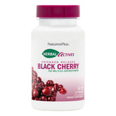 NaturesPlus Herbal Actives Black Cherry bottle with extended-release tablets for daily antioxidant support