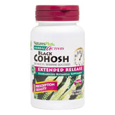 NaturesPlus Herbal Actives Black Cohosh bottle shown for daily menopause support