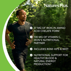 NaturesPlus herbal blends enrich the chewables with plant-based herbs.