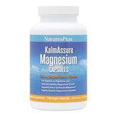 NaturesPlus KalmAssure magnesium bottle ready for a daily nerve and muscle support routine.