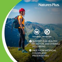 NaturesPlus Papaya Enzyme chewable-tablets-closeup highlights texture and chewable form