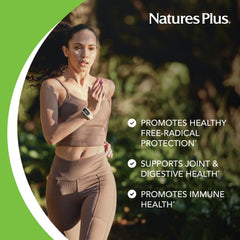 NaturesPlus PRO Longvida Curcumin capsules close-up highlighting daily dose