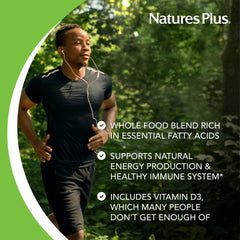 Package of NaturesPlus Source of Life No Iron tablets showing gluten-free, vegetarian label