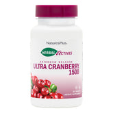 NaturesPlus Ultra Cranberry tablets bottle front for daily urinary tract support