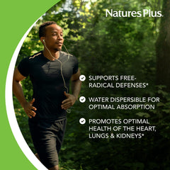 NaturesPlus Vitamin A Palmitate lemon grass oil detail